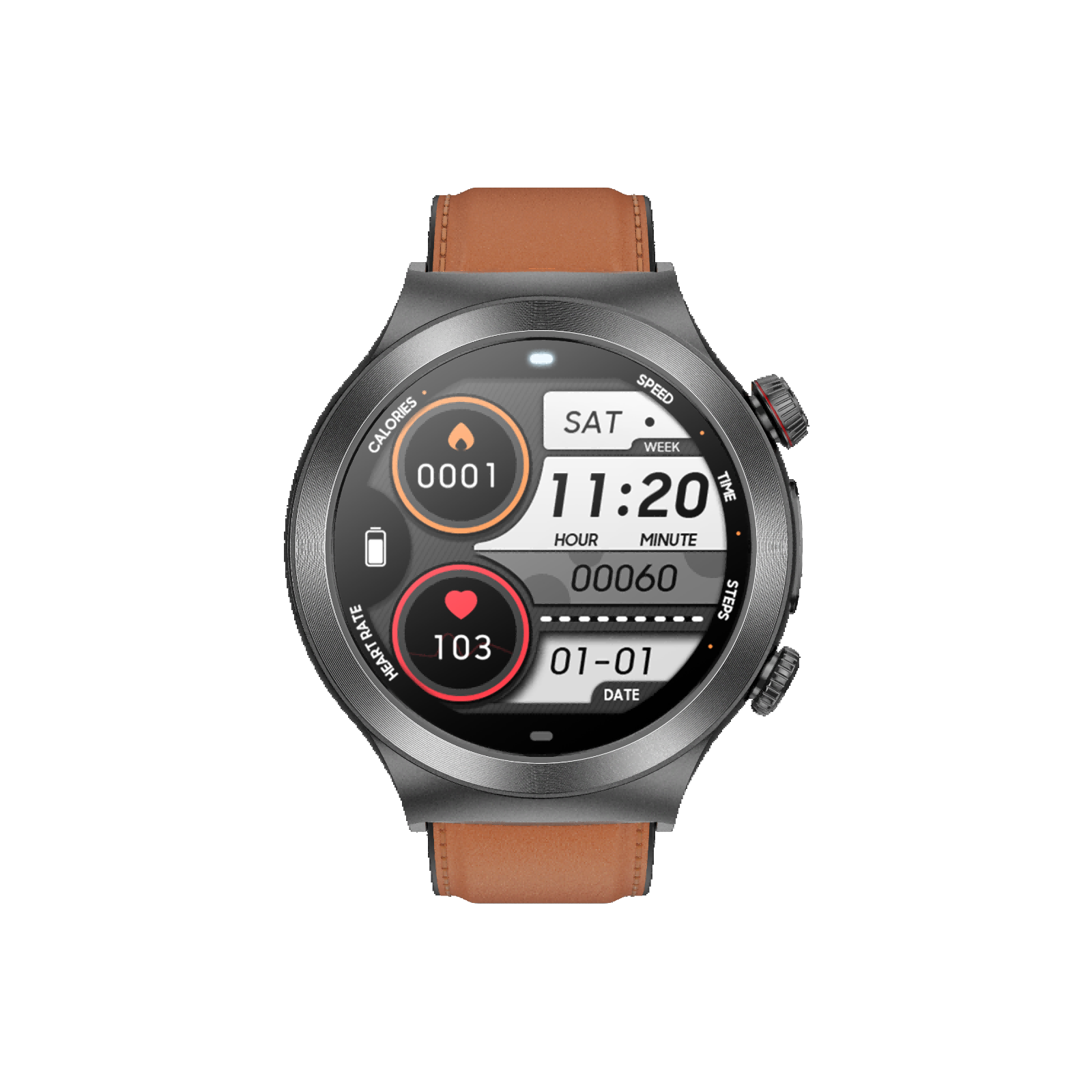 G20 Smartwatch, Medical-Grade ECG Watch, Standalone Calling Watch, AI Health Monitoring Watch, GPS Sports Watch