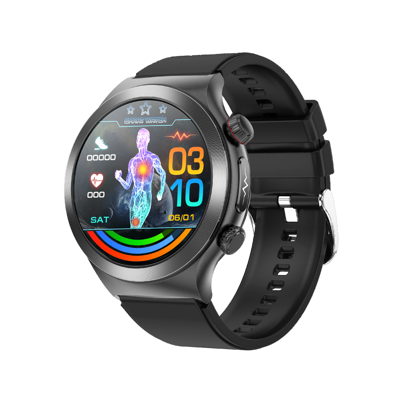G20 Smartwatch, Medical-Grade ECG Watch, Standalone Calling Watch, AI Health Monitoring Watch, GPS Sports Watch