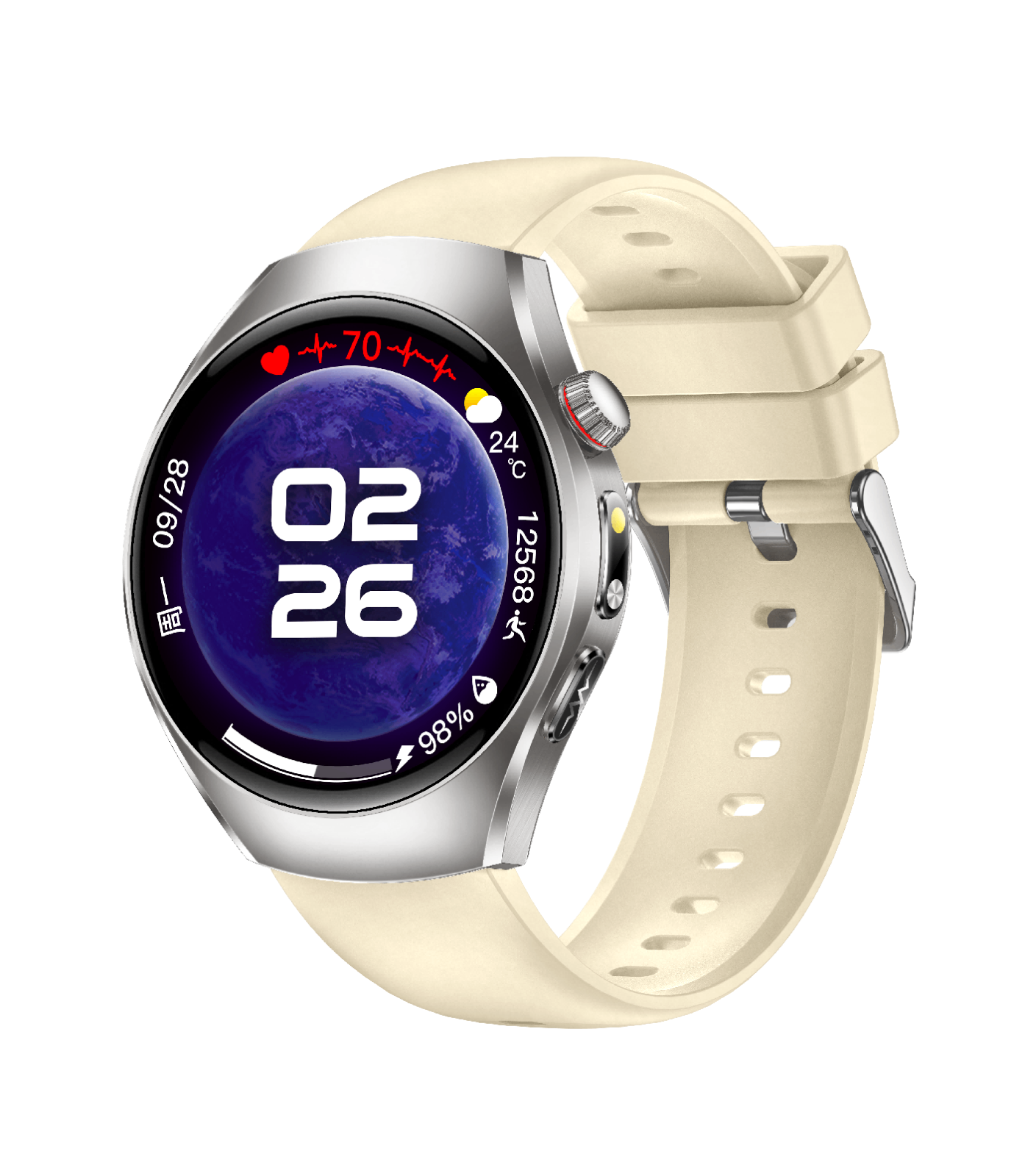 ET460 Smart Health Watch: Your 24/7 Personal Health Assistant