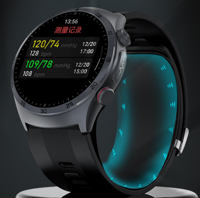 S26 Air Pump Balloon ECG Smart Health Watch,1.43" 466×466 AMOLED Touch Screen,Bluetooth Calling Watch with Air Pump Accurate Blood Pressure Measurement,ECG,Blood Glucose Uric Acid Lipid Temp Monitor,NFC & Remote Family Care for Men Women